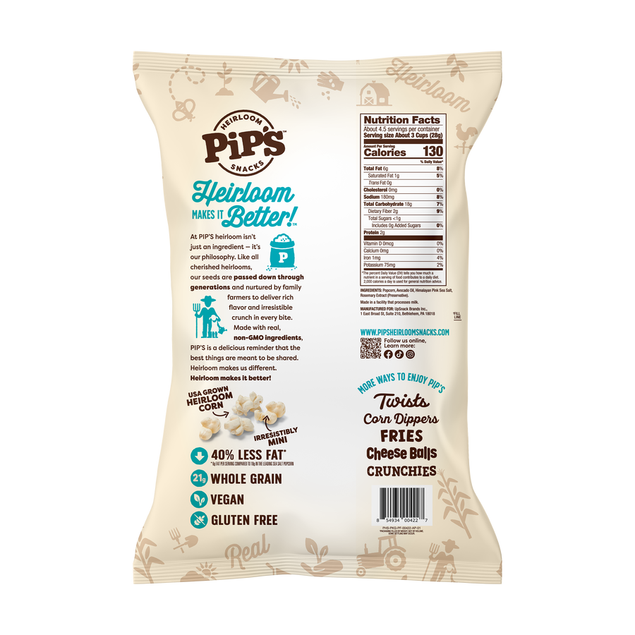 Sea Salt Mini Popcorn